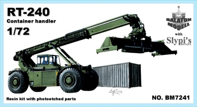 1:72 Сборная модель Шведский контейнерный погрузчик Kalmar RT-240 - BM7241
