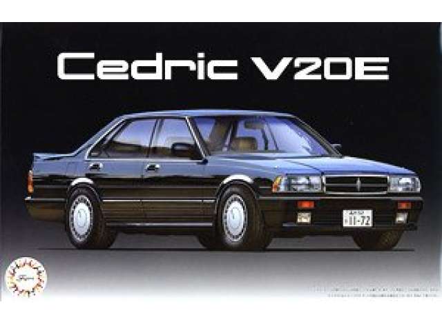 1:24 Сборная модель HC-3 1/24 Nissan Cedric V20E Gran Turismo Y31, High Society Car Version - 047676