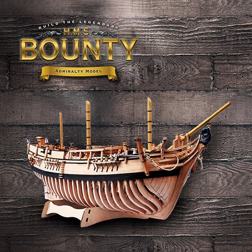 1:48 Сборная модель корабля HMS Bounty - 576683