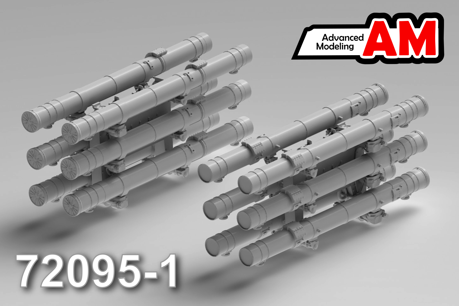 1:72 УР 9М120 «Атака» с АПУ-6 - amc 72095-1