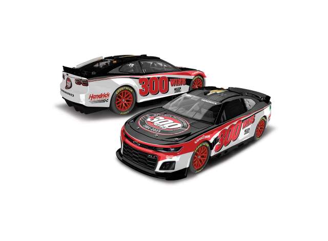 1:24 CHEVROLET Camaro ZL1 #300 Wins *Hendrick Motorsport* 300 Cup Series Wins, red/white - ZXX2323HMS300