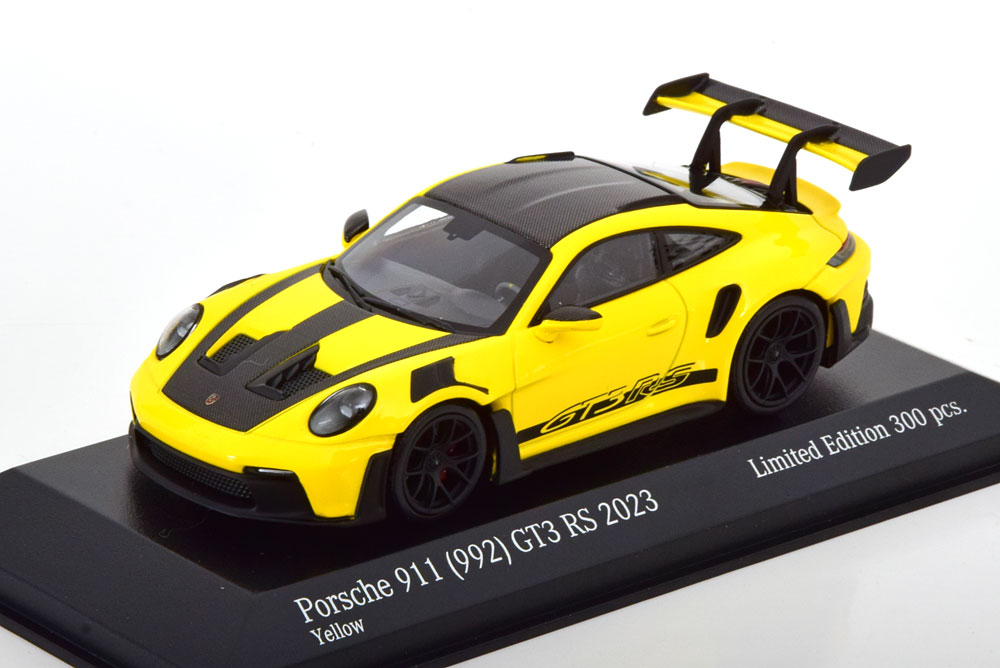 1:43 PORSCHE 911 (992) GT3 RS Weissach Package (2023), yellow carbon - 413062116