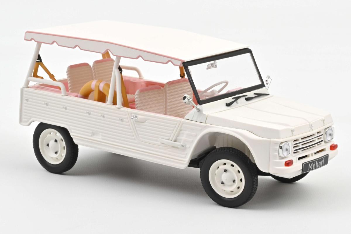 1:18 CITROEN Mehari Electric 'Eden Sorbet' (2023), White/Pink - 181804