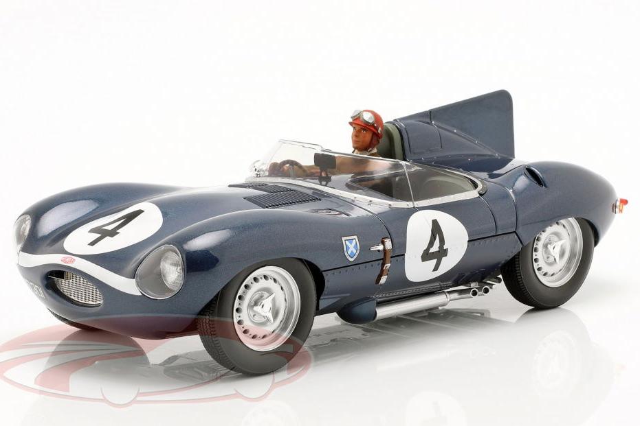 1:18 JAGUAR D-Type №4 Winner 24h LeMans Ron Flockhart, Ninian Sanderson (1956) - CMR142 + AE180179