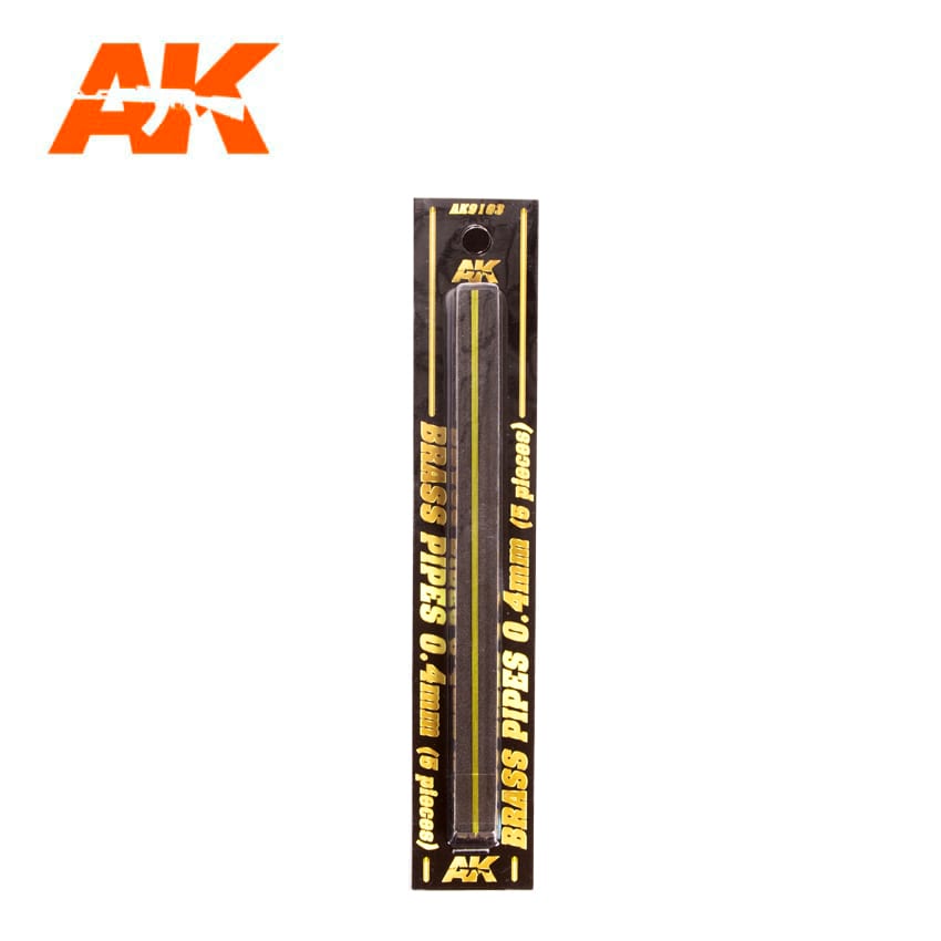 BRASS PIPES 0,4mm, 5 units - AK9103