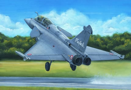 1:48 Сборная модель Самолет Rafale B Fighter - 80317