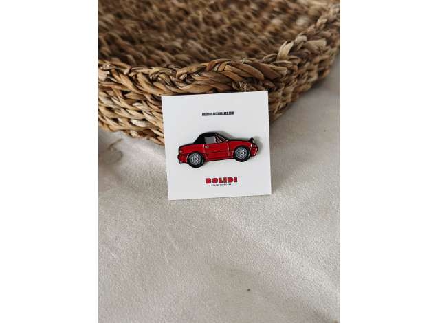 1:0 Значок Pin 1992 Mazda MX-5, red - ENPN035
