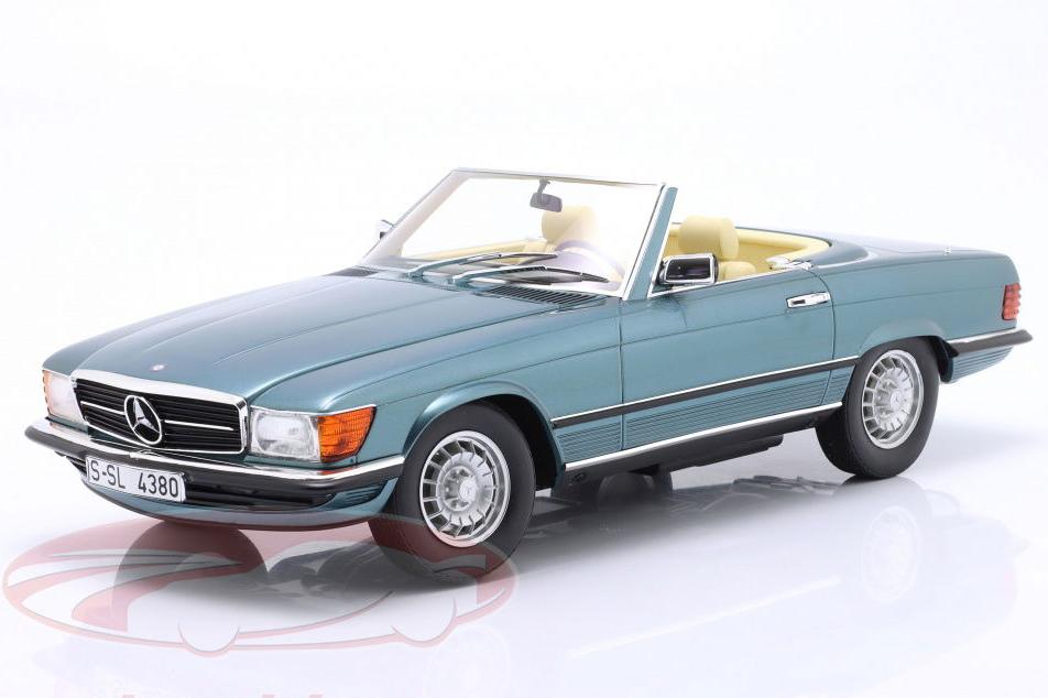 1:12 MERCEDES-BENZ  380SL (R107) Cabriolet (1983), green metallic - 12ART1302011