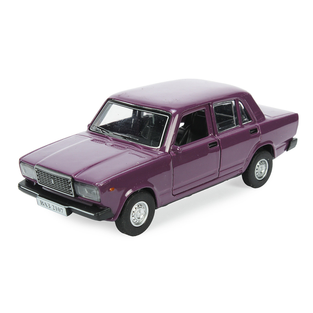 1:38 Волжский 2107 'Жигули', фиолетовый - 2107-12-PRP