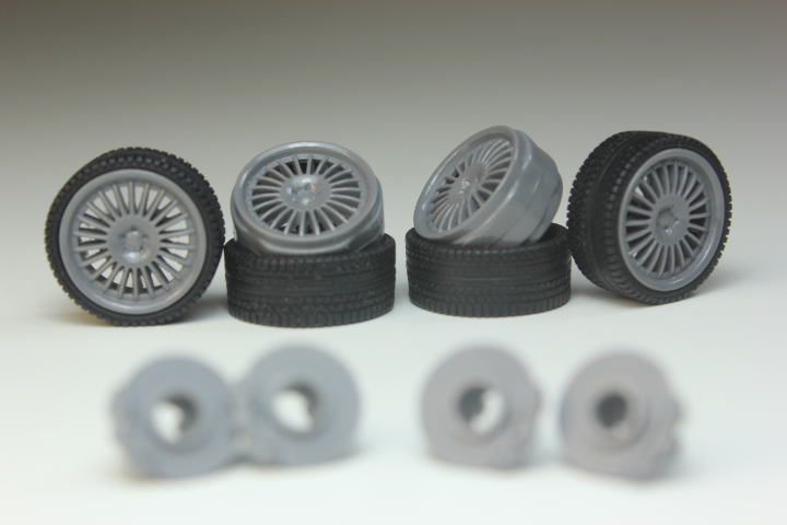 1:43 Комплект колес #34 (Hamann) - KD034