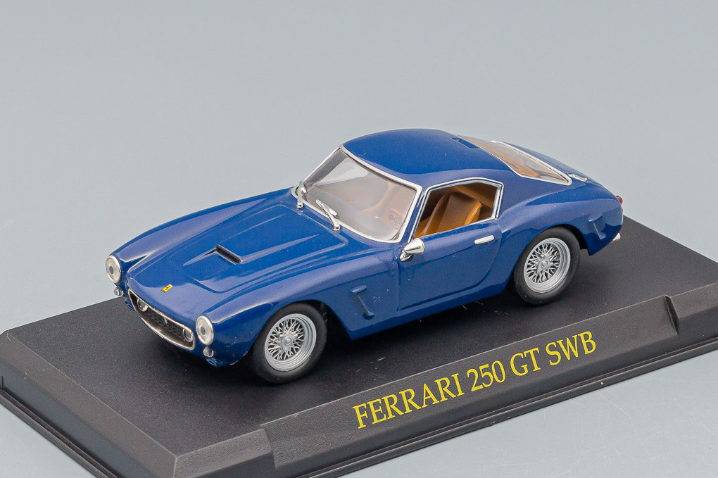 1:43 (Б/У) FERRARI 250 GT (SWB), Ferrari Collection 17, blue - FC017-X6
