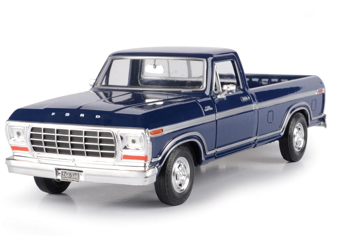 1:24 FORD F-150 custom (1979), dark blue - 79346AC-BLUE