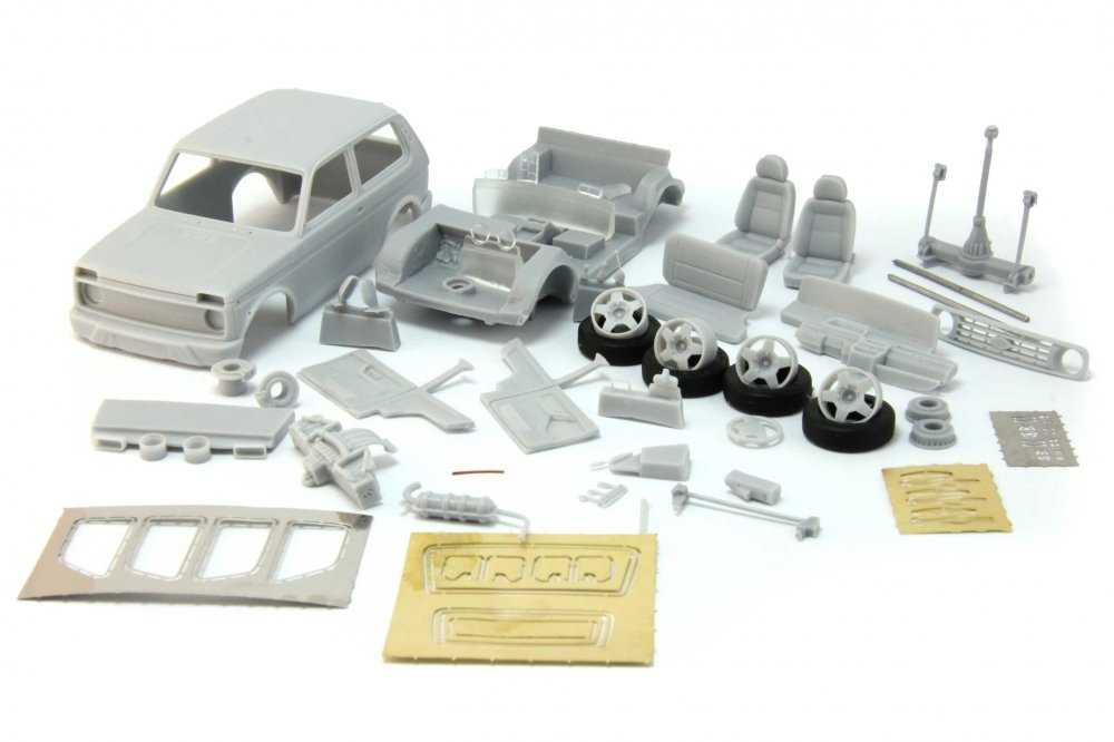 1:43 (KIT) Волжский автомобиль 21214-57 Lada 4x4 Urban - GM015