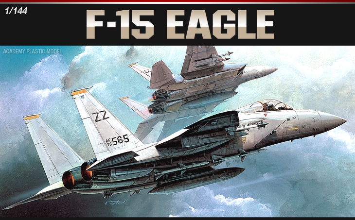 1:144 Сборная модель самолет F-15C Eagle - 12609