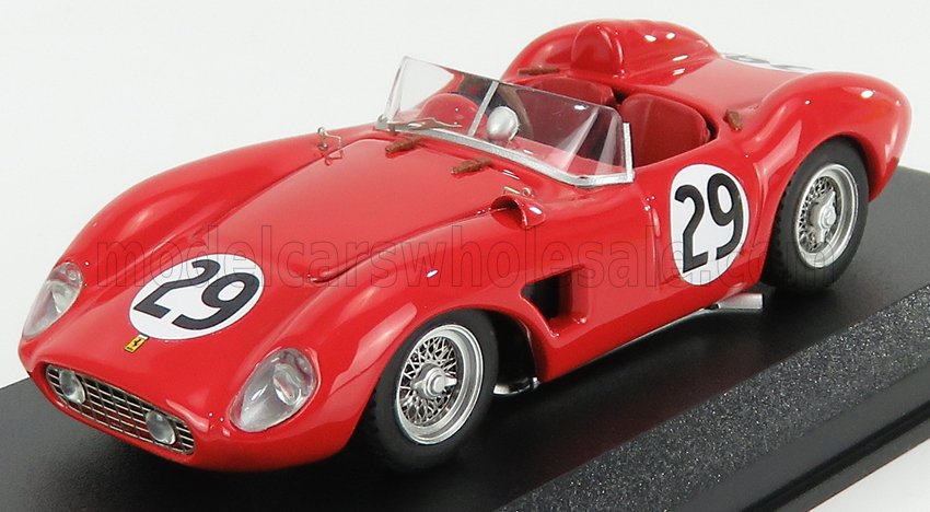 1:43 FERRARI 500 Trc Spider Ch.0658 №29 12h Sebring (1957) E.lunken - C.Hassan, red - ART424