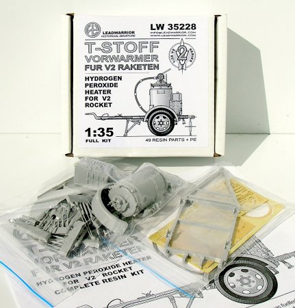 1:35 Сборная модель нагреватель перекиси водорода T-Stoff Vorwarmer fur V2 Raketen - 35228