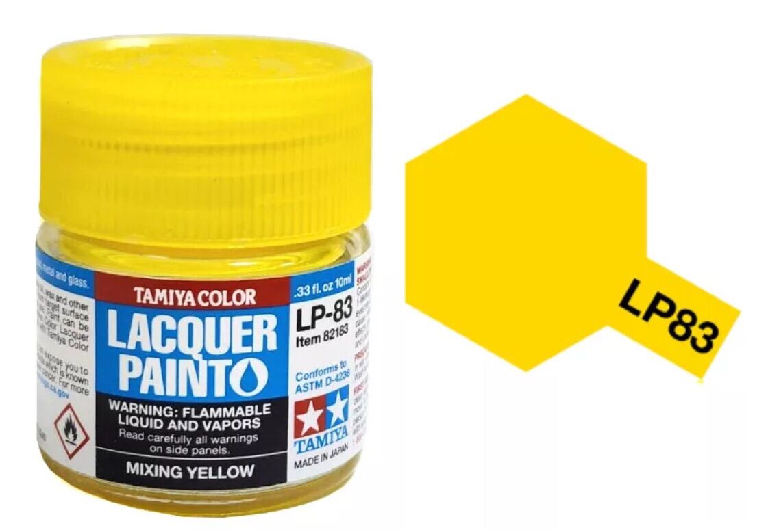 Краска лаковая LP-83 Mixing Yellow, 10мл - 82183