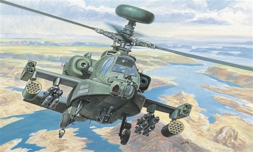 1:72 Сборная модель Вертолет AH-64D Apache Longbow - 0080