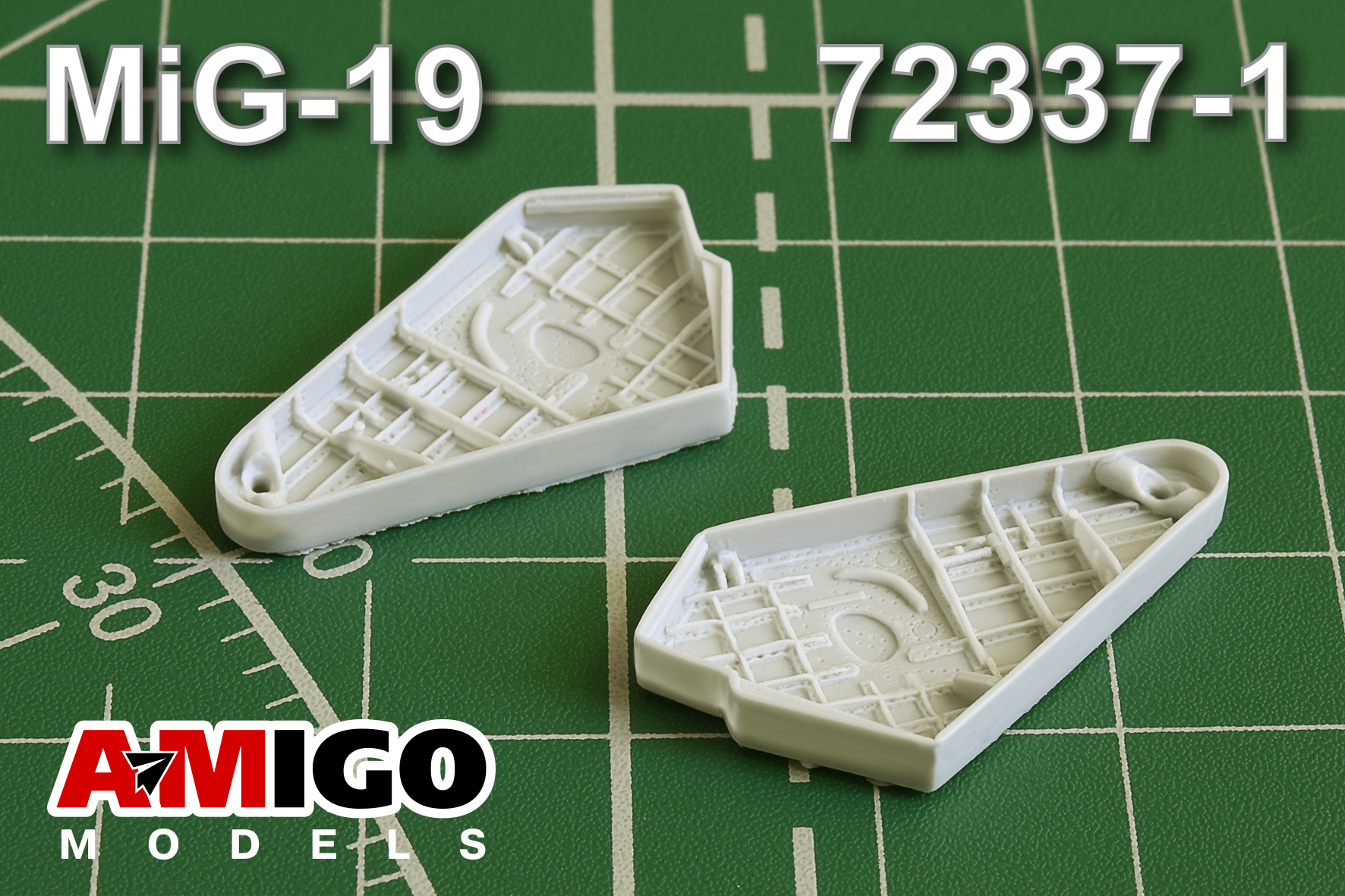 1:72 Ниши шасси самолета М тип 19C - АМG 72337-1