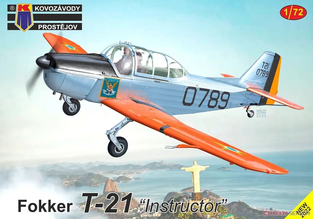 1:72 Сборная модель Fokker T-21 'Instructor' - KPM0373