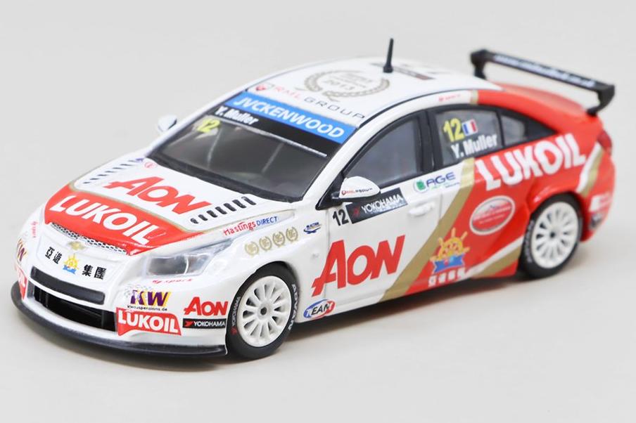 1:64 CHEVROLET Cruze #12 WTCC Macau (2013) Y. Muller - PR64-CRUZE-13MWTCC12-KARTON