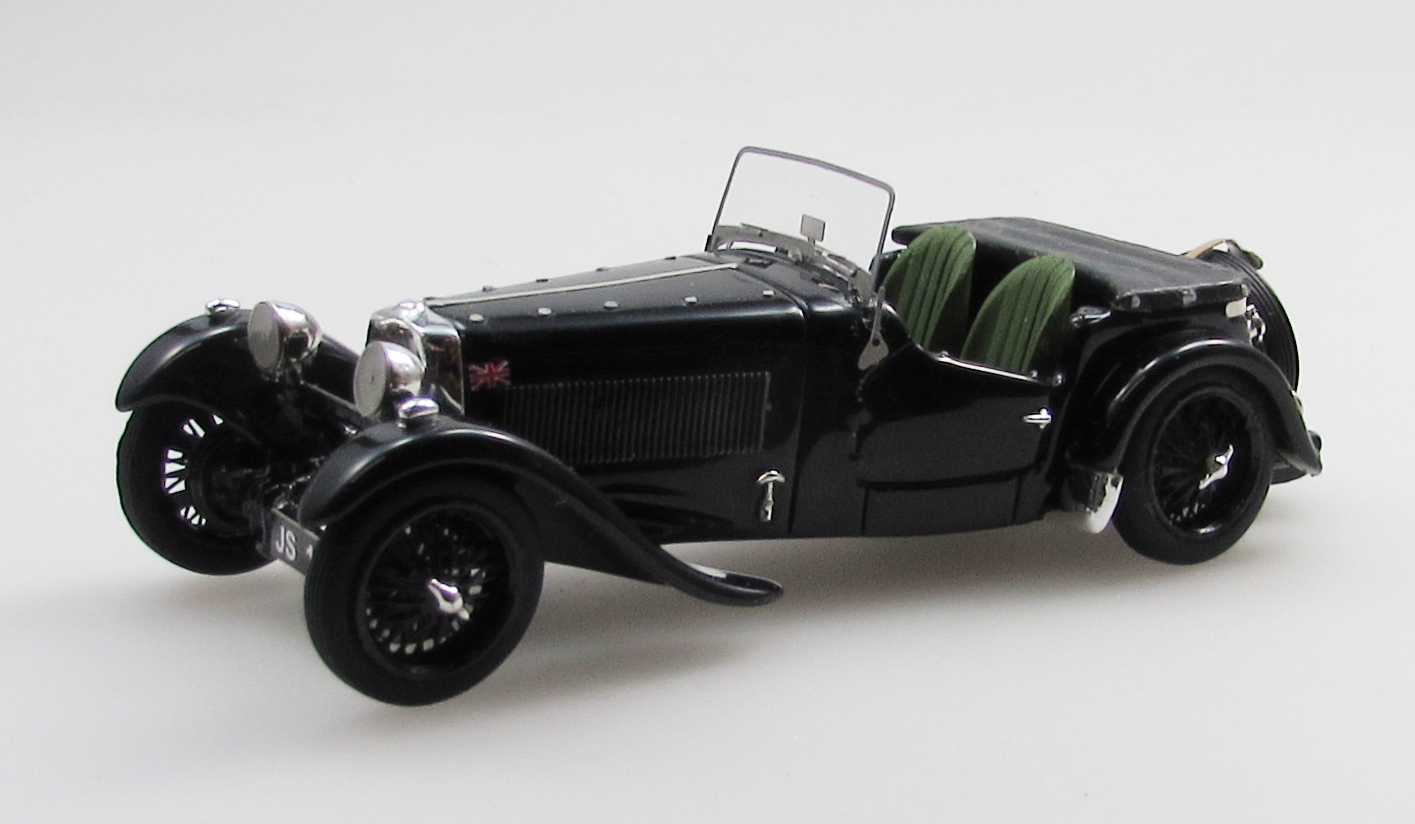 1:43 HRG 1100 sport roadster (1947), black - EMEU43040E