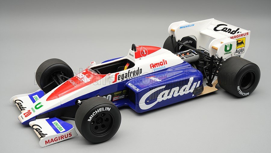 1:18 Toleman F1 TG184 HART TURBO №20 PRACTICE ITALY GP (1984) PIERLUIGI MARTINI - TM18-369D