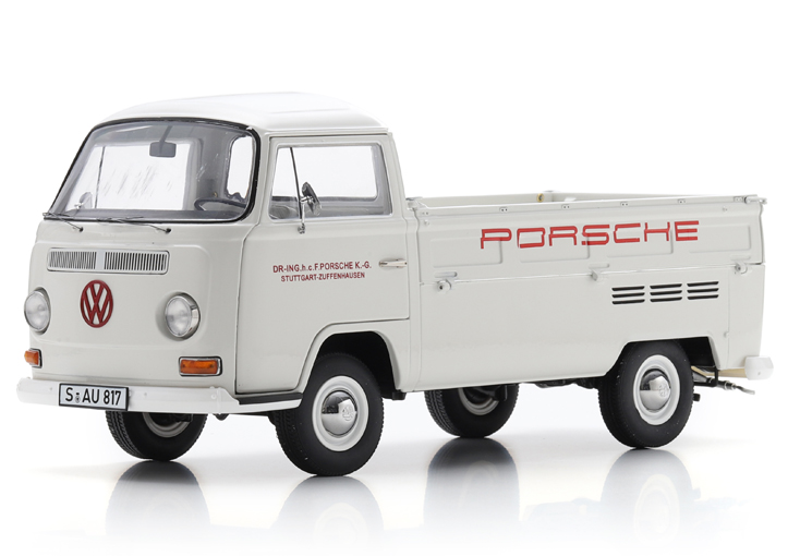 1:18 VOLKSWAGEN T2a Pick-up (1965), white - 18U00157
