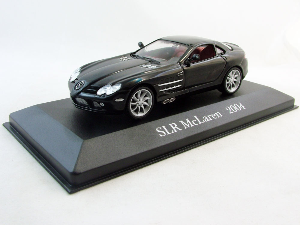 1:43 MERCEDES-BENZ SLR McLaren (2004), Mercedes-Benz Offizielle Modell-Sammlung 25, black - MB025