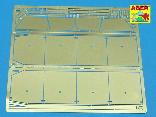 1:35 Фототравление PzKpfw III Side skirts - 35 A054