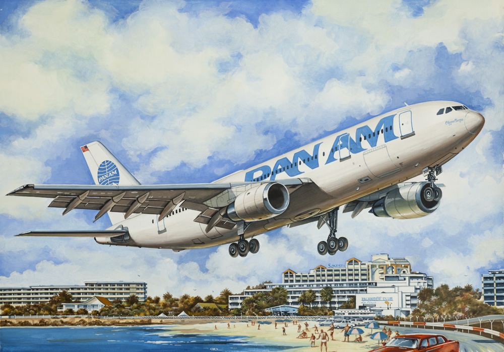 1:144 Сборная модель Авиалайнер A300 B4 - 144146