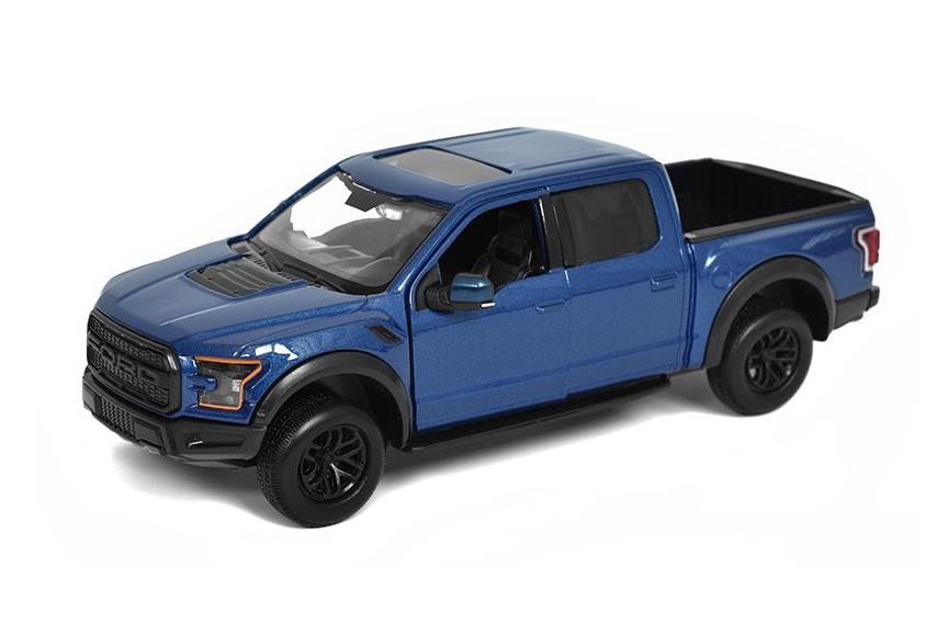 1:27 FORD F-150 Raptor Pick-up 2017, dark blue - UUU-MOM79344MODRA