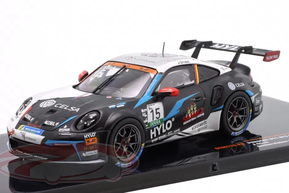 1:43 PORSCHE 911 GT3 Cup (992) №15 2nd Oschersleben (Run 1) / Porsche Carrera Cup Germany Janne Stiak (2024) - GTM175