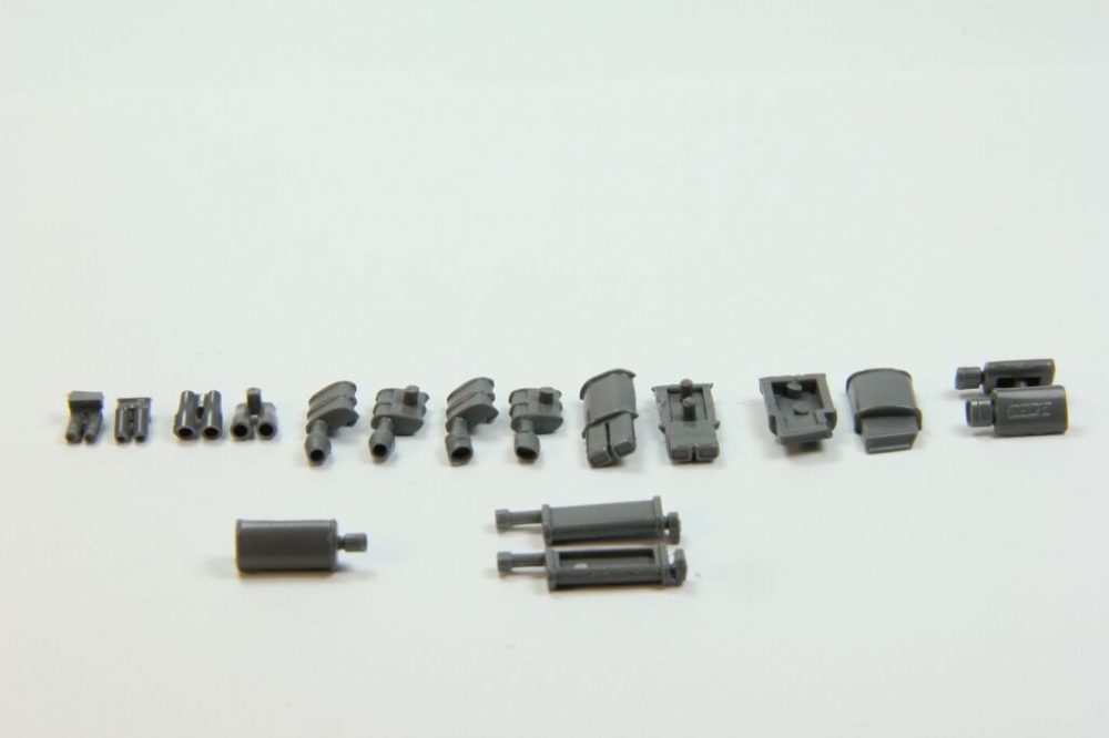 1:43 Набор крайних банок глушителей 'Глушка' - KDR002