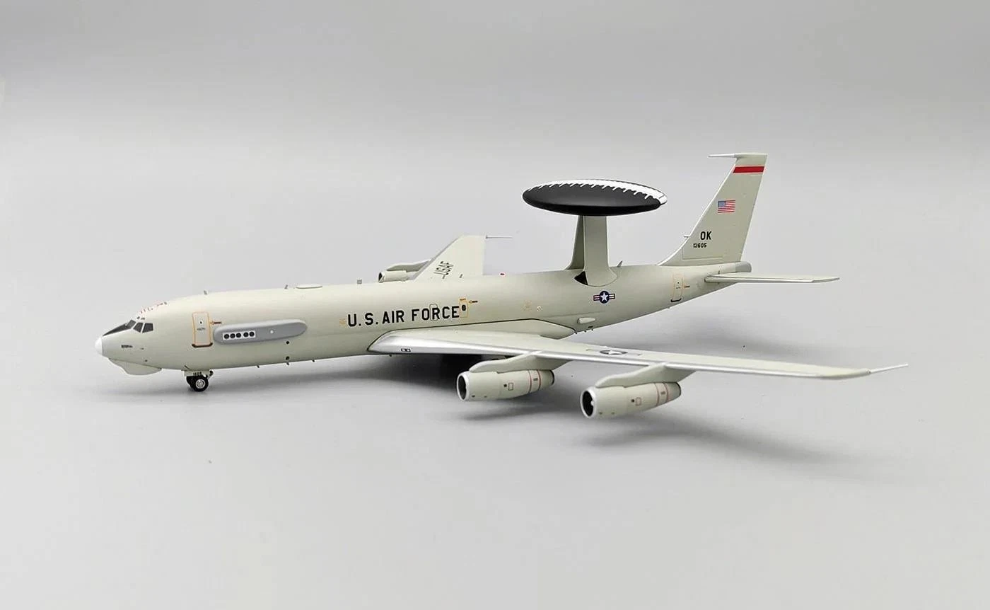 1:200 Boeing 707 E-3B Sentry United States Air Force 1:200 Diecast Model Plane - 4897033268004