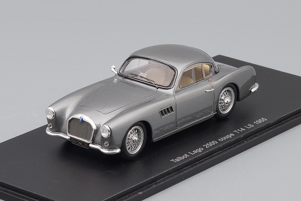 1:43 TALBOT Lago 2500 Coupe T14 LS (1955), silver - S2719