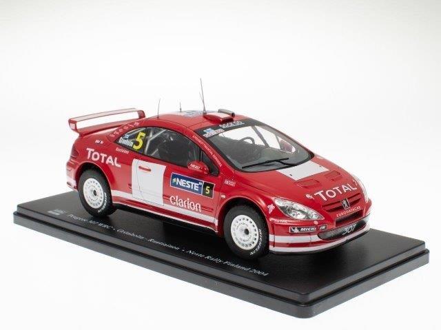 1:24 PEUGEOT 307 WRC #5 'Marlboro Peugeot Total' Gronholm/Rautiainen Winner Neste Rally Finland (2004) - 24WRC050