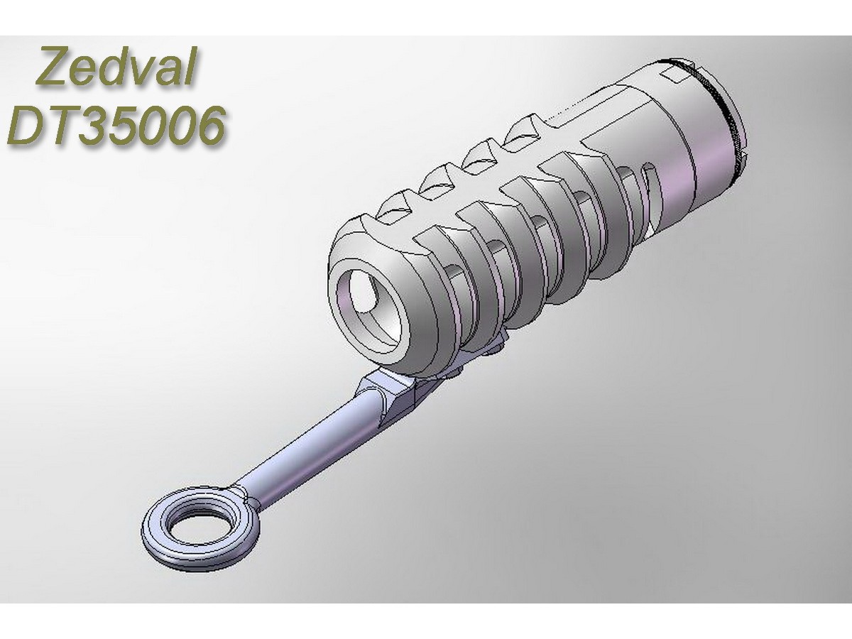 1:35 Дульный тормоз для Д-30 (2А18) - DT35006