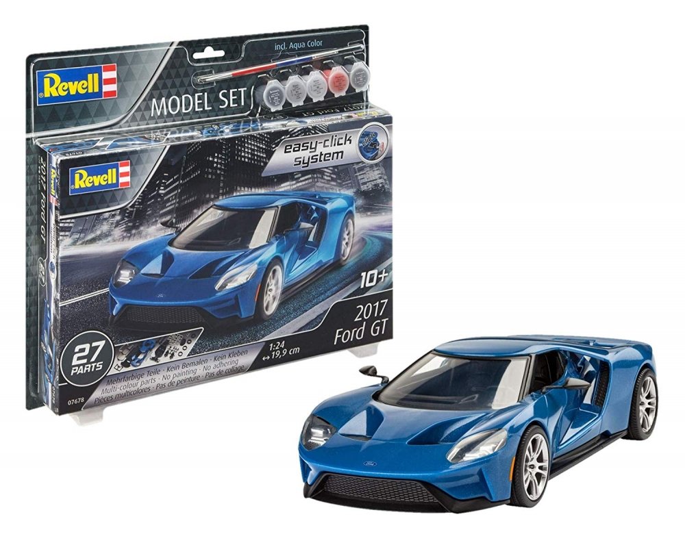 1:24 Сборная модель Ford GT 2017 (подарочный набор) - 67678