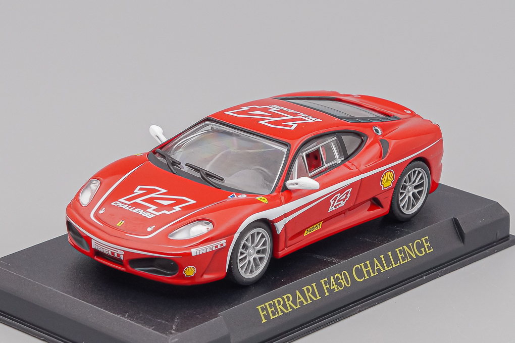 1:43 FERRARI F430 Challenge, Ferrari Collection 64, red - FC064-X1