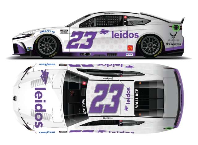 1:64 Toyota Camry XSE #23 Bubba Wallace *Leidos*, white/purple 2025 - C232565LEIDX