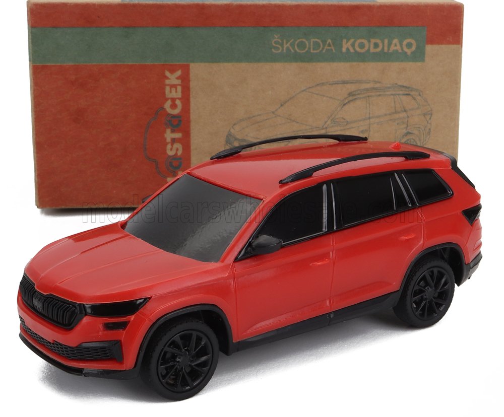 1:43 SKODA Kodiak (2021), Red - 143PC-041-003