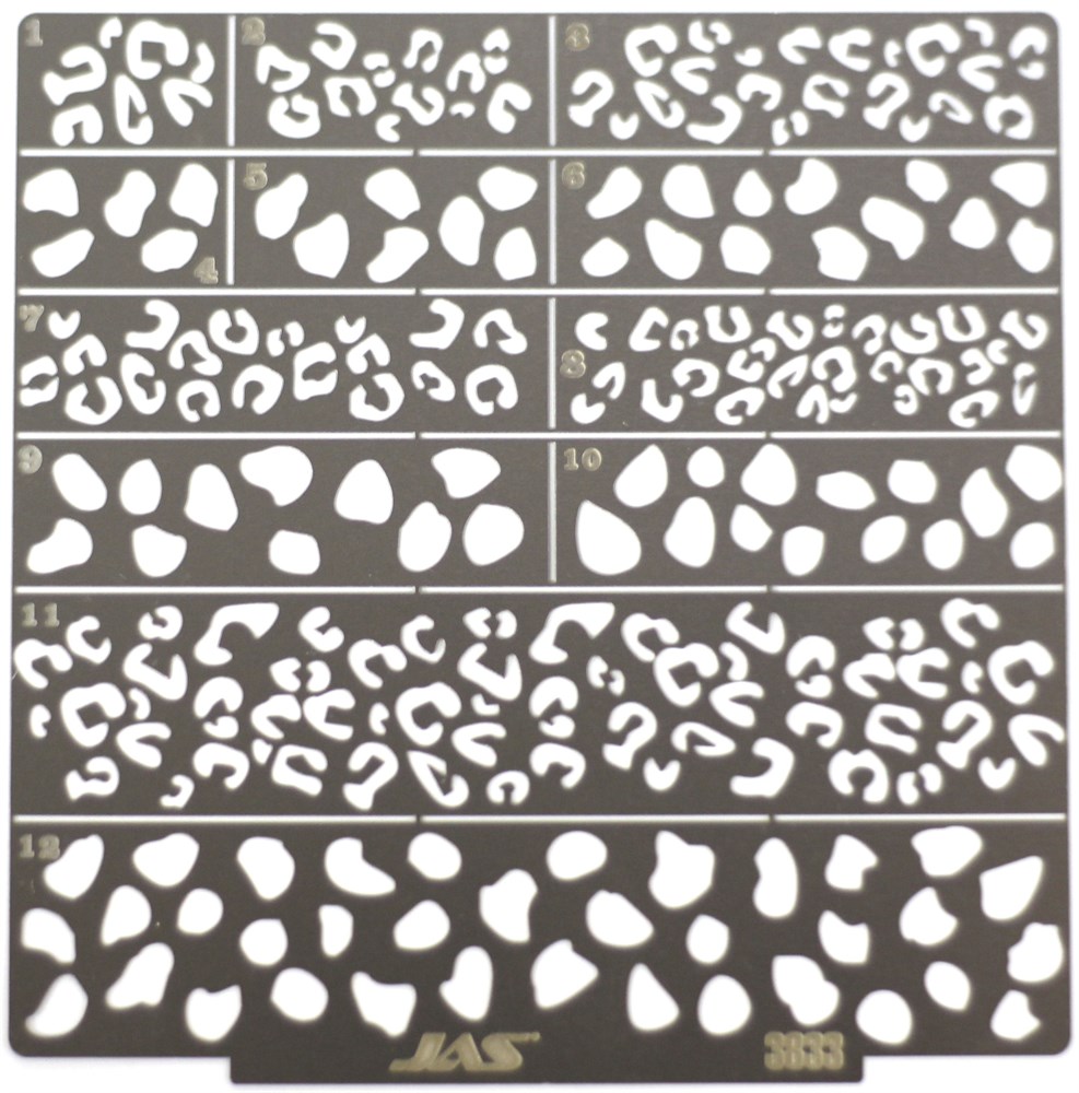 Трафарет Камуфляж пятнистый - 3833