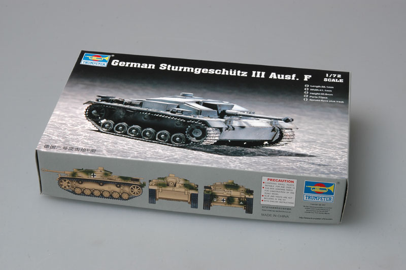 1:72 Сборная модель Немецкая САУ Sturmgeschütz III Ausf. F - 07259