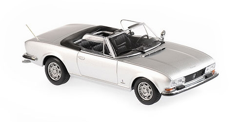 1:43 PEUGEOT 504 CABRIOLET - 1977 - SILVER METALLIC - 940112130