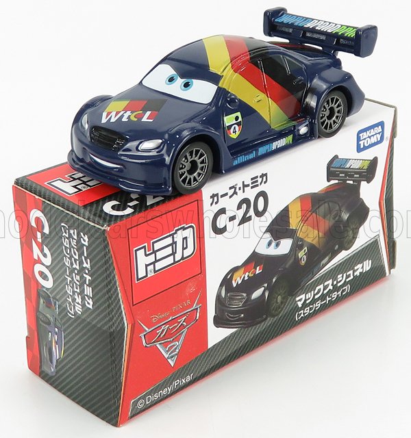 1:64 WALT DISNEY Pixar Cars - Max Schnell, Blue - C20