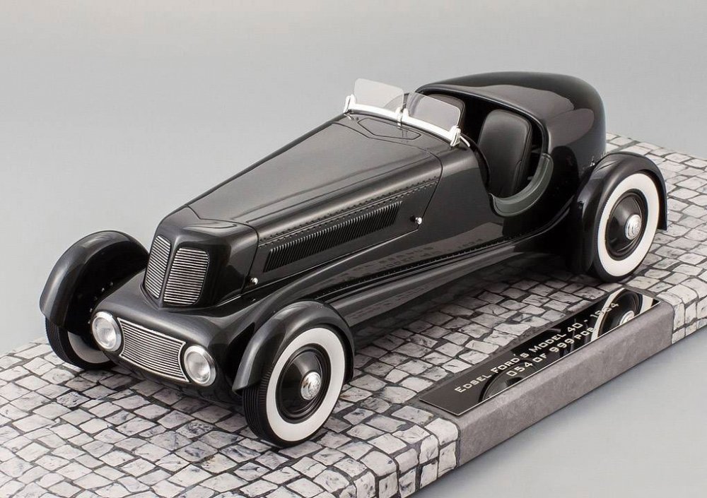 1:18 FORD EDSEL Roadster Pearl Essence Gun (1934), metallic dark grey - 107082080