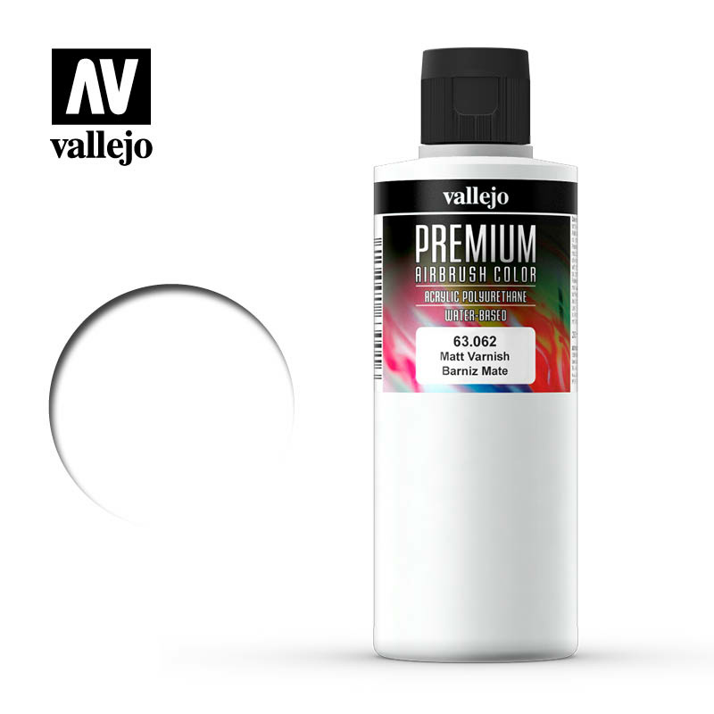 Лак матовый, 200 мл / Matt Varnish, 200 ml (Premium Colors) - 63062