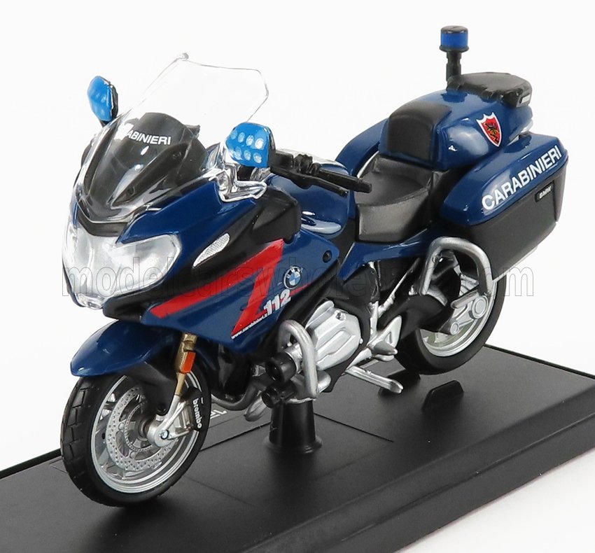 1:18 BMW R1200rt Carabinieri (2005), White Blue - 32306