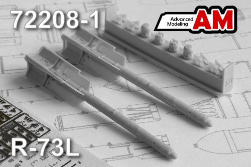 1:72 Авиационная управляемая ракета Р-73Л - AMC 72208-1